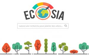 Ecosia、グリーン検索エンジン